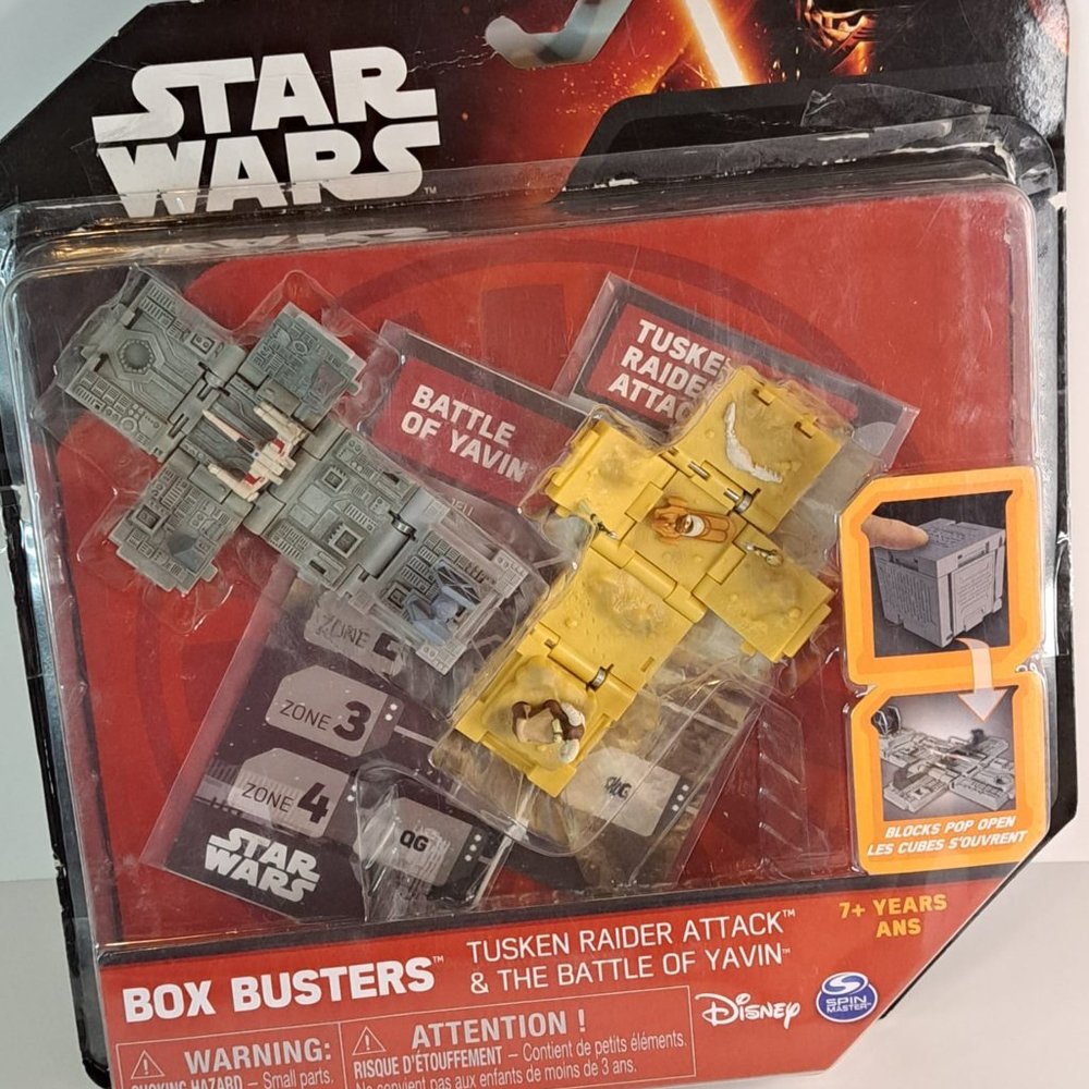 Starwars Tusken rader attack and battle of yavin box buster